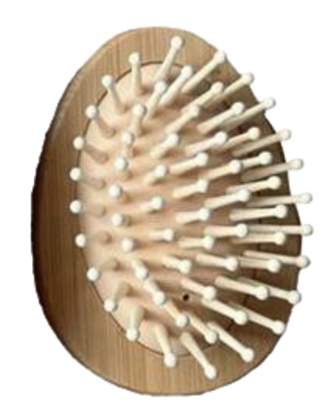 Bambusowa szczotka do włosów Moomin Tammi Muminki - niebieska