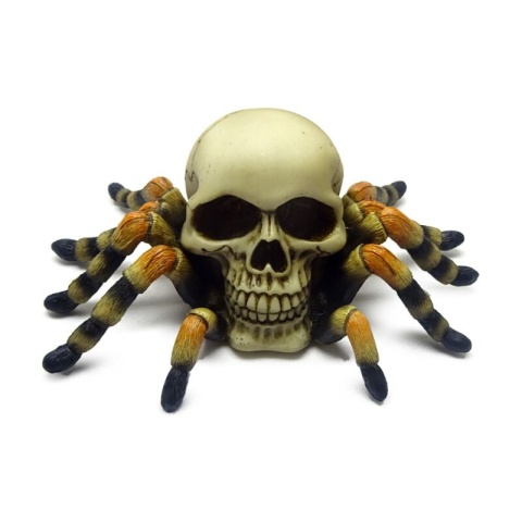 Czaszka z nogami pająka - skull 7cm