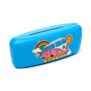 Etui na okulary przeciwsłoneczne Volkswagen VW T1 Camper Bus Retro Blue
