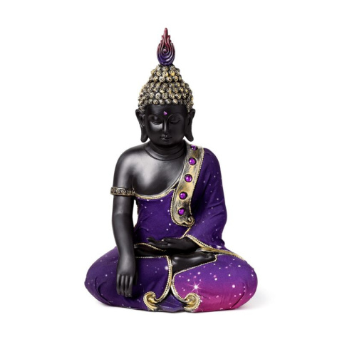 Fioletowo-czarna figurka - Budda-Medytacja 30cm
