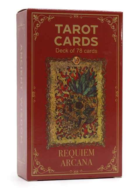 Karty Tarota z Przewodnikiem - Arkana Requiem 78 szt.