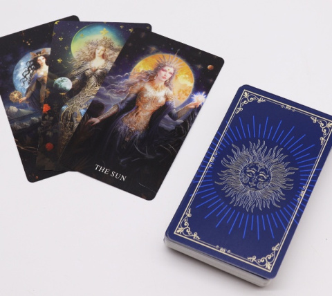 Karty Tarota z Przewodnikiem - Arkana Bogini 78 szt.