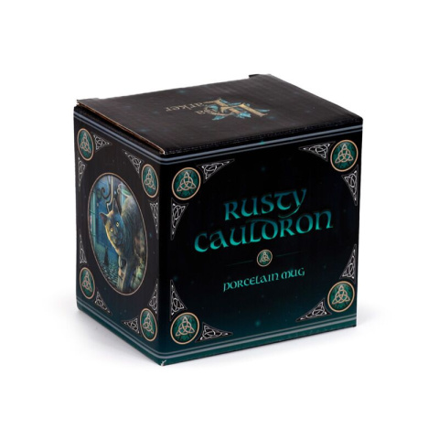 Lisa Parker Kubek z Porcelany Rusty Cauldron Cat