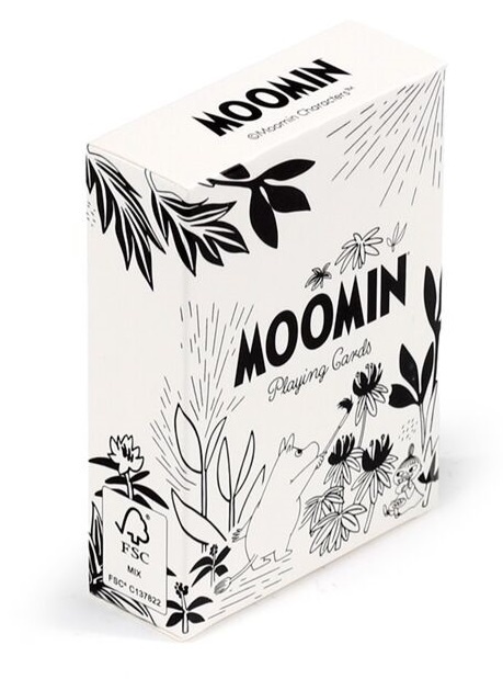 Standardowa talia kart do gry - Moomin Tammi - Muminki