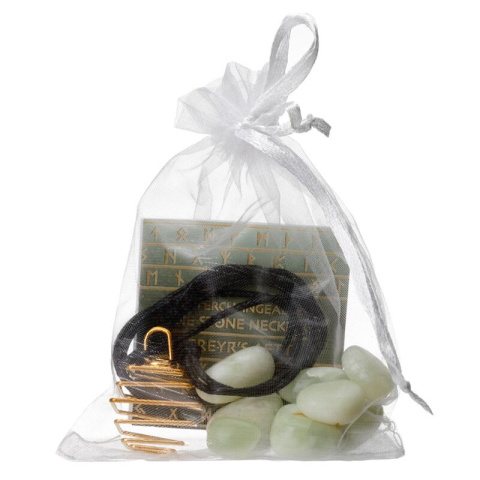 Zrób-to-sam Naszyjnik z Kamieniami runicznymi