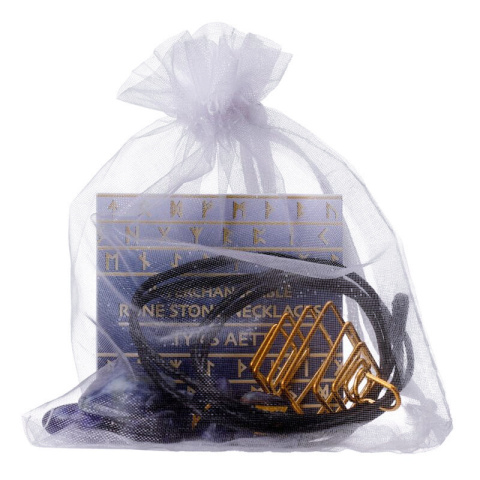 Zrób-to-sam Naszyjnik z Kamieniami runicznymi