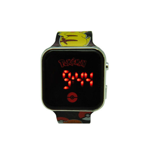 Zegarek LED z kalendarzem Pokemon