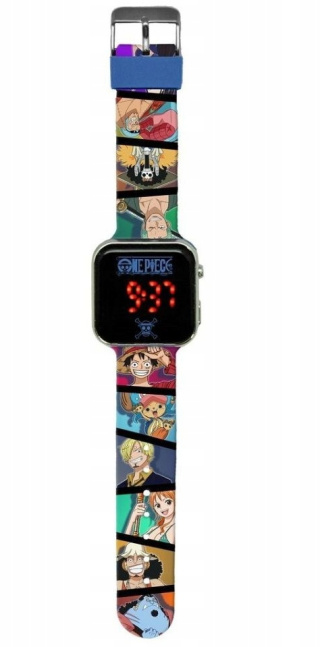 Zegarek LED z kalendarzem One Piece