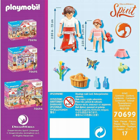 Playmobil 70699 Mała Lucky z Mamą Milagro