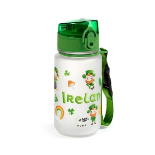 Butelka na wodę dla dzieci plastikowa 350 ml - Luck of the Irish bidon niekapek