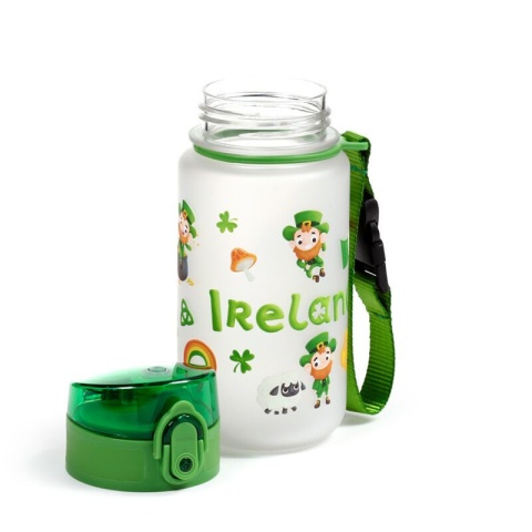 Butelka na wodę dla dzieci plastikowa 350 ml - Luck of the Irish bidon niekapek