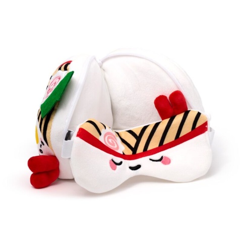 Foodiemals Nori Miska Ramenpoduszka podróżna i maseczka na oczy - maskotka