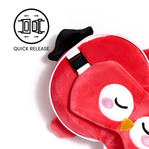 Jolly Joger Pirate Papuga Bembo poduszka podróżna i maseczka na oczy