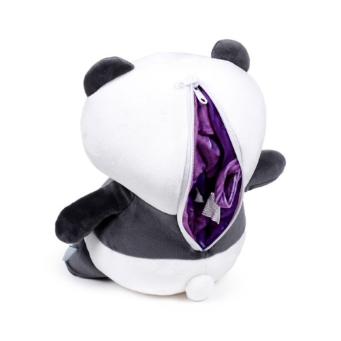 Poduszka podróżna i pluszowa zabawka Swapseazzz 2 w 1 - Panda