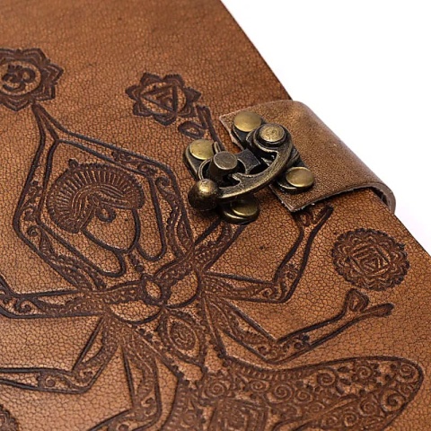 Notes ze skóry ekologicznej - Chakra Meditation - Medytacja Czakry