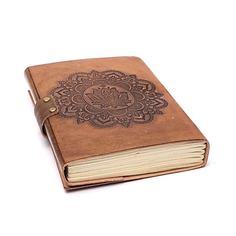 Notes ze skóry ekologicznej - Mandala