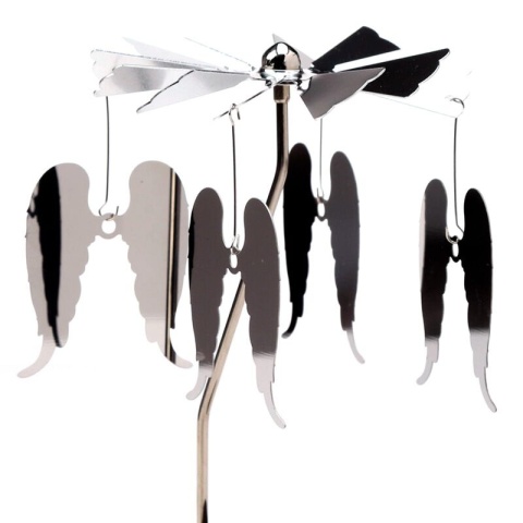 Skrzydła Anioła - Obrotowa Karuzela świecznik podgrzewacz