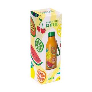 Butelka termiczna ze stali nierdzewnej 500 ml - Summer Fruits owoce