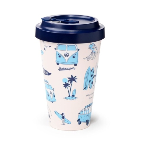 Kubek plastikowy wielorazowy 400ml - VW Volkswagen Camper Bus