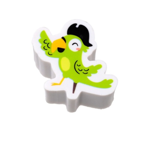 Zestaw 3 gumek do wycierania - Jolly Roger piraci