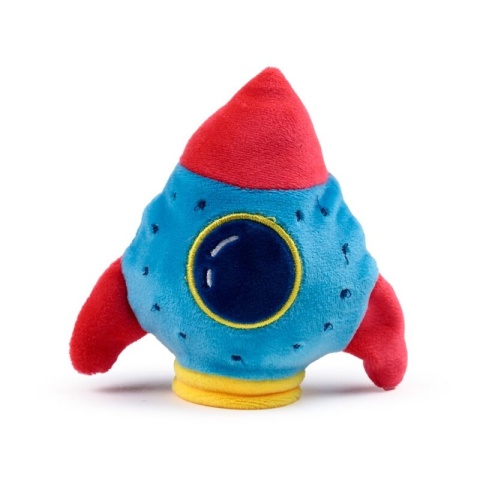 Pluszowa zabawka do ściskania - Space Cadets Plush Squeezy Toy - Rakieta