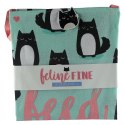 Fartuch kot - Cat Feline Fine Feed Me Meow