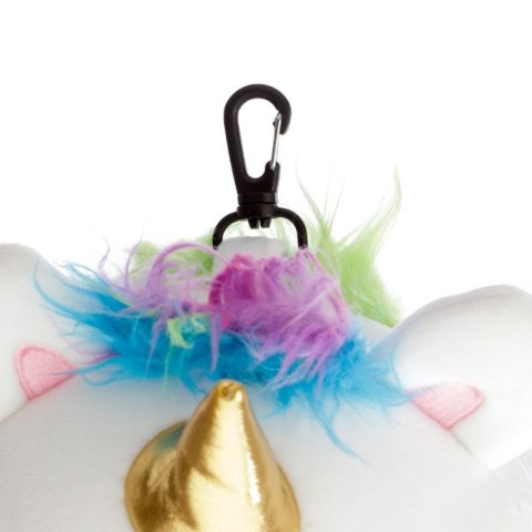 Jednorożec poduszka podróżna + maseczka maskotka