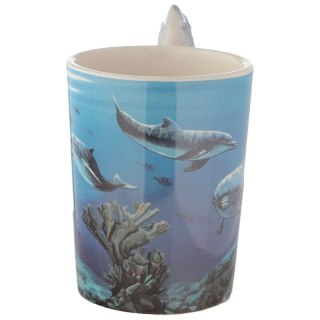 Kubek Ceramiczny z Nadrukiem Delfin