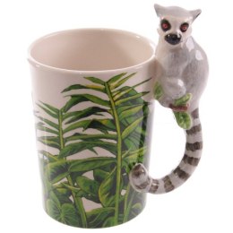 Kubek ceramiczny Lemur - jungla