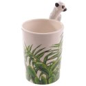 Kubek ceramiczny Lemur - jungla