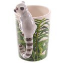 Kubek ceramiczny Lemur - jungla