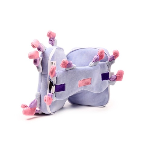 Poduszka podróżna i maska na oczy - Axolotl - Minecraft- Relaxeazzz