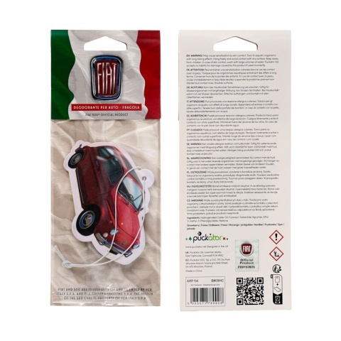 Odświeżacz powietrza - Truskawka - Fiat 500