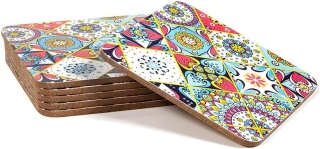 6 podkładek z MDF - Oriental