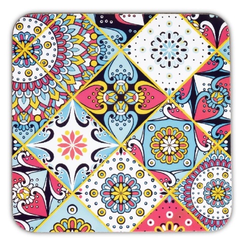 6 podkładek z MDF - Oriental