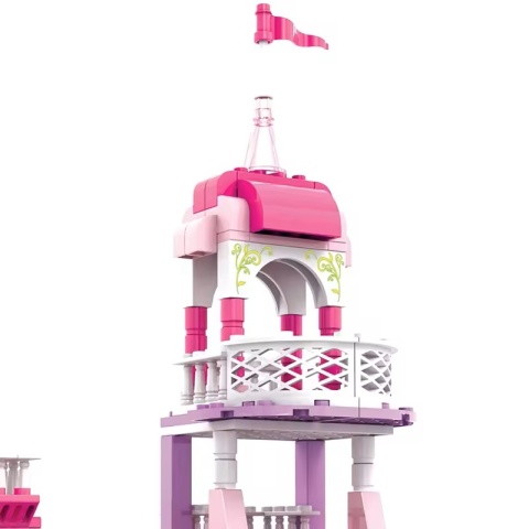 Klocki konstrukcyjne Cogo Pałac księżniczki