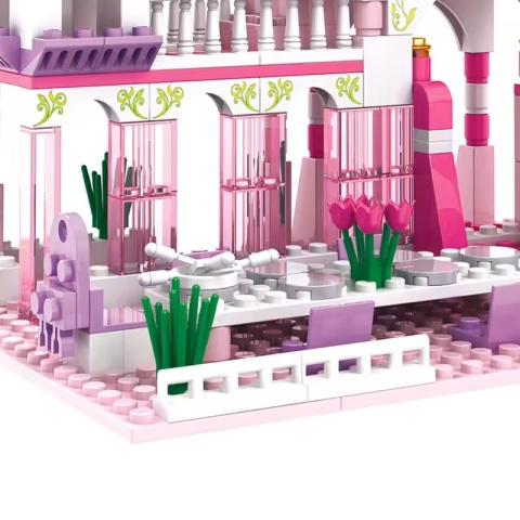 Klocki konstrukcyjne Cogo Pałac księżniczki