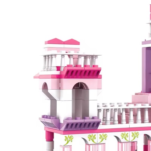 Klocki konstrukcyjne Cogo Pałac księżniczki
