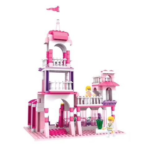 Klocki konstrukcyjne Cogo Pałac księżniczki