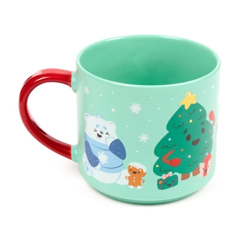 Duży kubek porcelanowy - Christmas 500ml