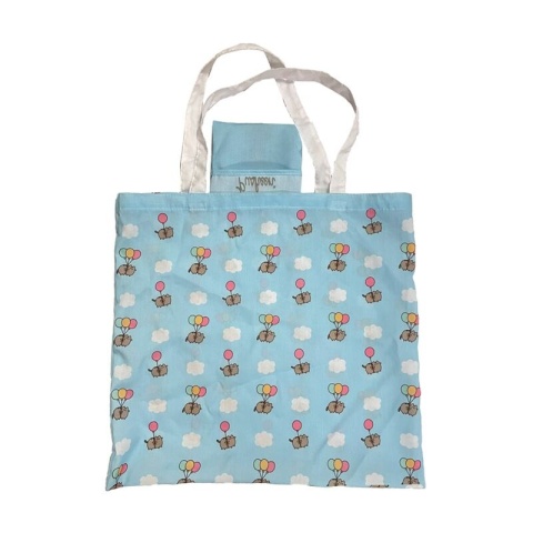 Torba składana na zakupy RPET - Pusheen - Balony