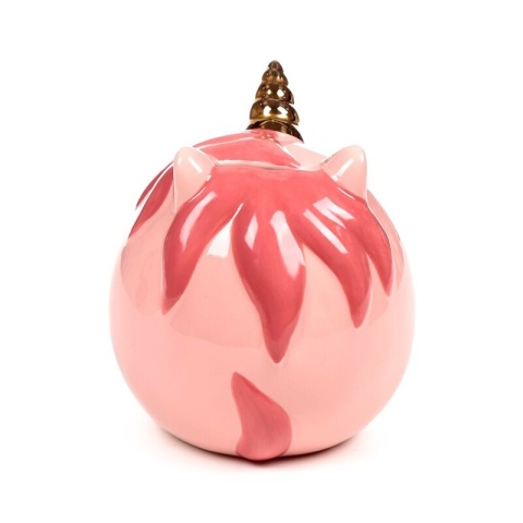 Skarbonka ceramiczna Różowy Jednorożec