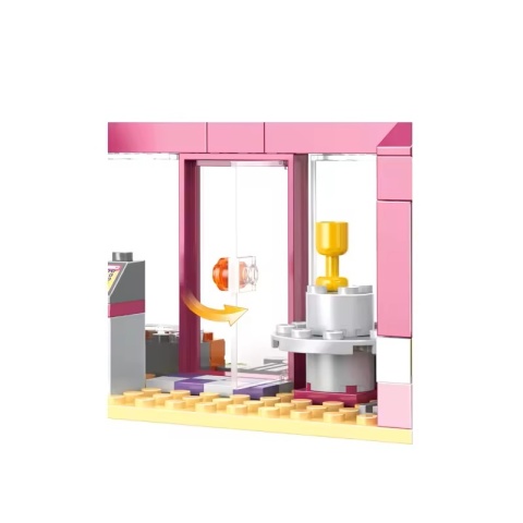 Klocki konstrukcyjne Cogo Plac zabaw dla zwierząt