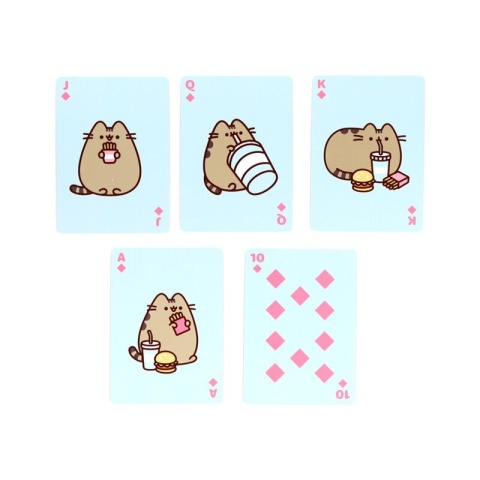 Standardowa talia kart do gry - Pusheen