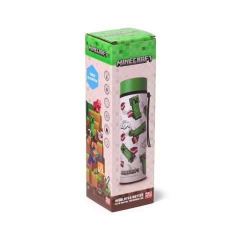 Termos bidon z termometrem Minecraft SSS… BOOM 450ml