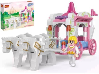 Klocki konstrukcyjne Cogo Karoca księżniczki