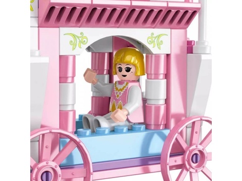 Klocki konstrukcyjne Cogo Karoca księżniczki