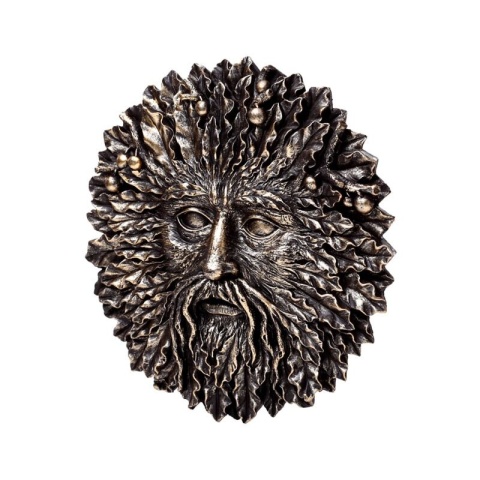 Ozdoba na ścianę złoty Treeman 20x22 cm