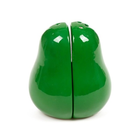 Ceramiczna pieprzniczka i solniczka - Pedro the Avocado - przyprawniki