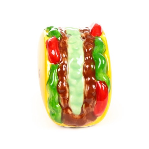 Ceramiczna pieprzniczka i solniczka - Frida the Taco & Hot Sauce - przyprawniki